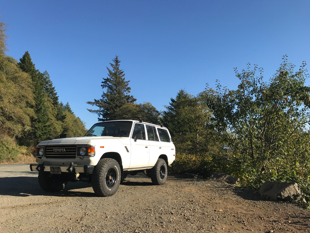 Perched somewhere along the Oregon coast.